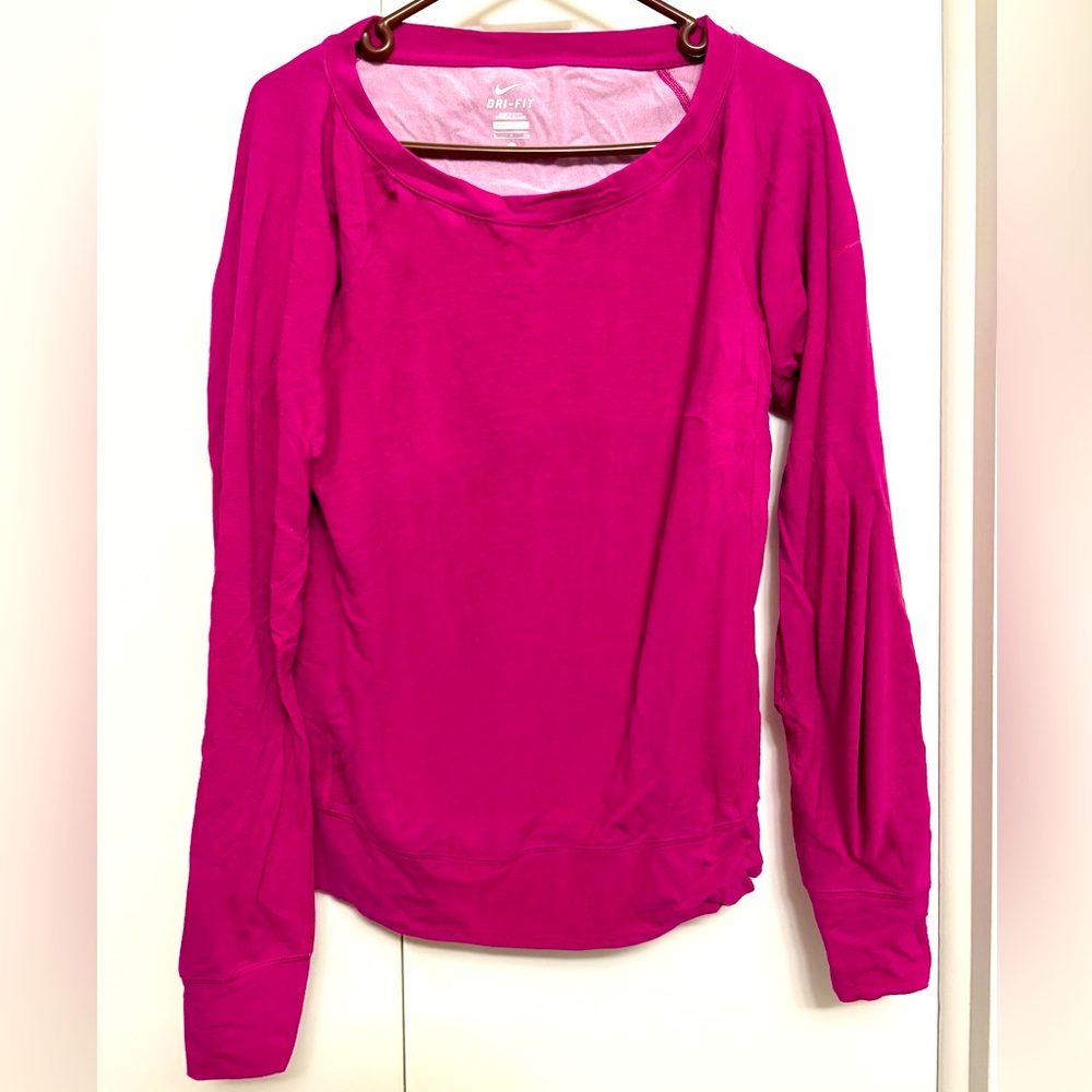 Nike Hot Pink Pullover size Small EUC